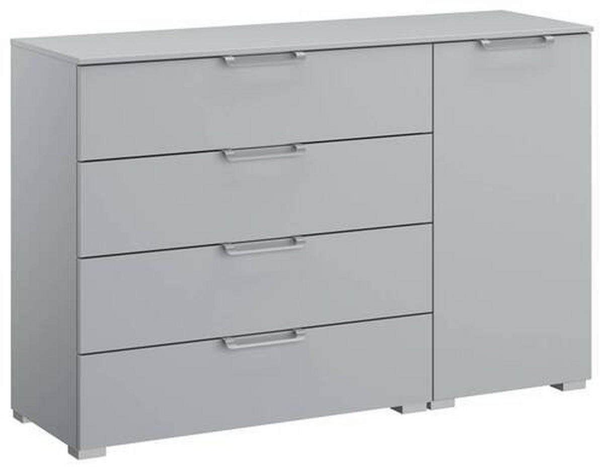 SIDEBOARD 120/81/42 cm  in Hellgrau  - Silberfarben/Hellgrau, Design, Holzwerkstoff/Kunststoff (120/81/42cm) - Novel