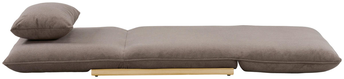 SESSEL in Samt Braun, Nussbaumfarben  - Nussbaumfarben/Braun, Design, Textil/Metall (93/97/80cm) - MID.YOU