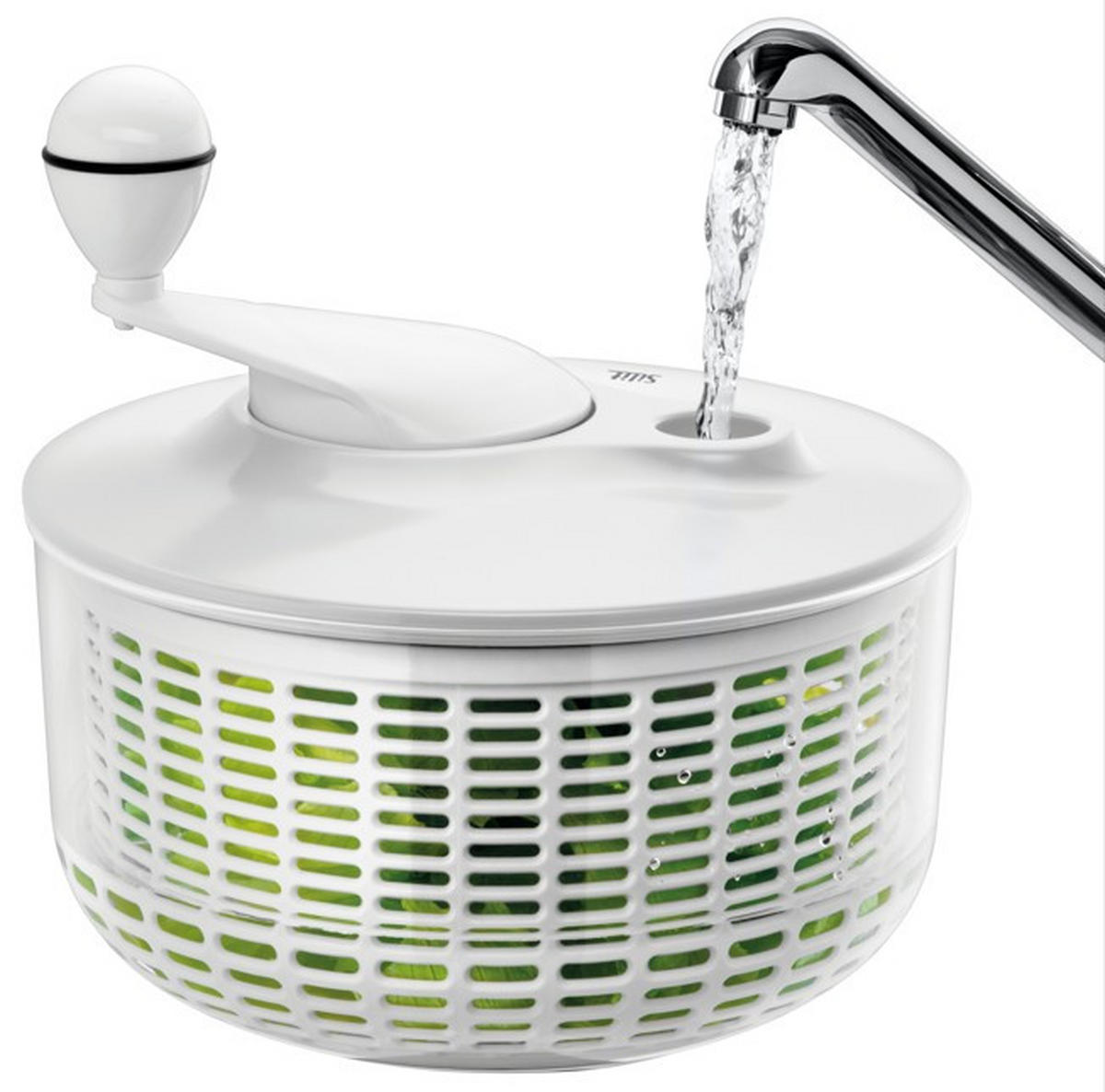 SALATSCHLEUDER  - Weiß, Basics, Kunststoff (25/14cm) - Silit