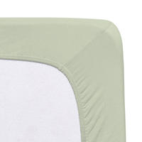 SPANNBETTTUCH Jersey 140-160/200-220 cm  - Hellgrün, Basics, Textil (140-160/200-220cm) - Florella