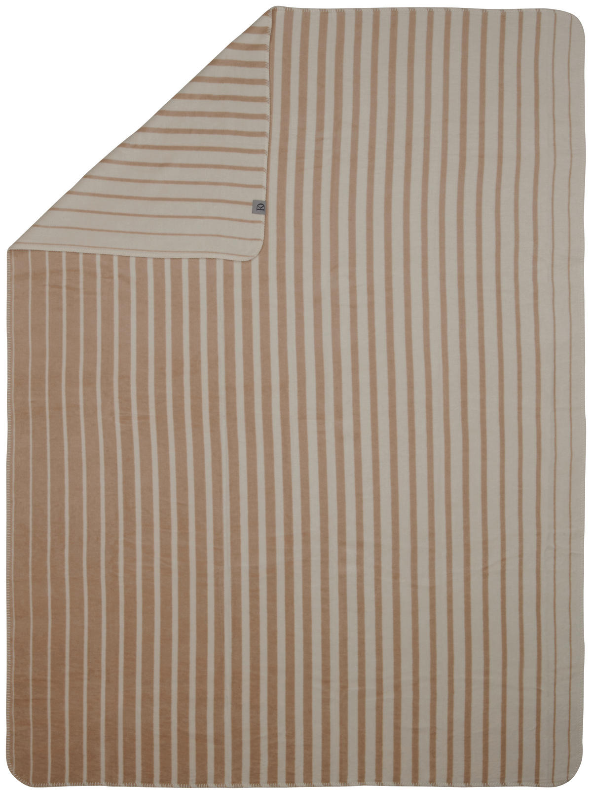 DOMÁCA DEKA, bavlna, 150/200 cm - piesková/krémová, Design, textil (150/200cm) - Dieter Knoll