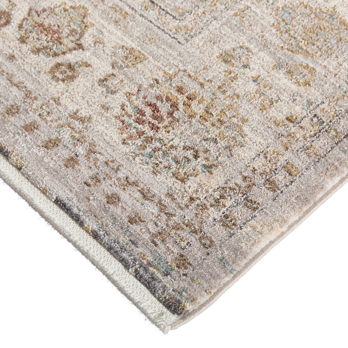 VINTAGE-TEPPICH 130/190 cm Paulien Grau, Beige rechteckig  - Beige/Grau, Design, Textil (130/190cm) - Dieter Knoll