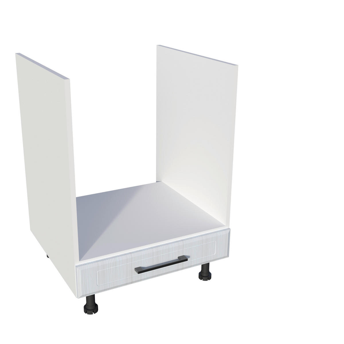 SZEKRÉNY BEÉPÍTHETŐ SÜTŐHÖZ - Basics, faalapú anyag (60/82/56cm) - Carryhome