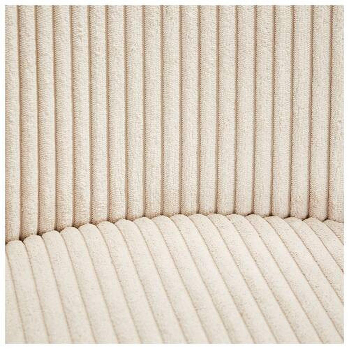 ARMLEHNSTUHL  in Eisen Cord  - Beige/Goldfarben, Design, Textil/Metall (53/78/61cm) - Ambia Home