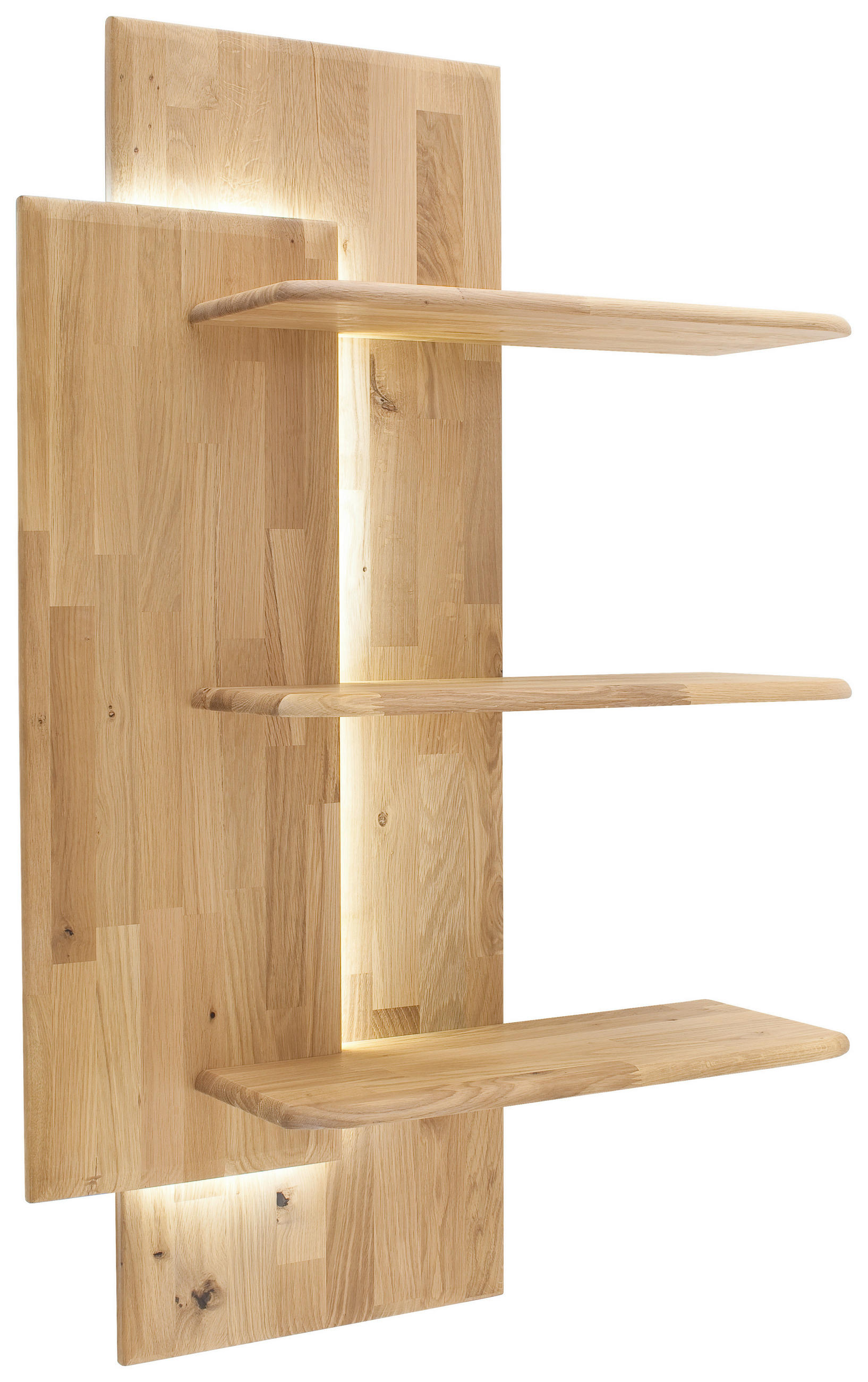 WANDBOARD75/117/25 cm Eichefarben  - Eichefarben, Design, Holz (75/117/25cm) - Livetastic