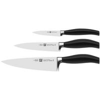 MESSERSET ZWILLING 5 STERNE 3-teilig  - Schwarz, Basics, Kunststoff/Metall - Zwilling