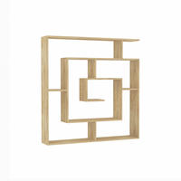 BÜCHERWAND  125/129/22 cm Eichefarben  - Eichefarben, Design, Holzwerkstoff (125/129/22cm) - Livetastic