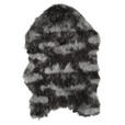 KUNSTFELL 60/90 cm - Dunkelbraun, Basics, Textil (60/90cm) - Novel