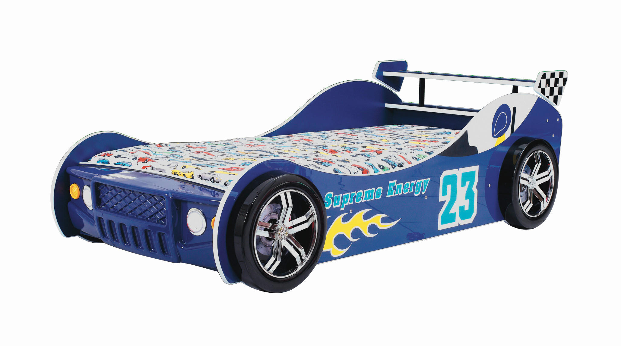 SÄNG 90/200 cm  i blå   - blå, Klassisk, trämaterial (90/200cm) - Best Price