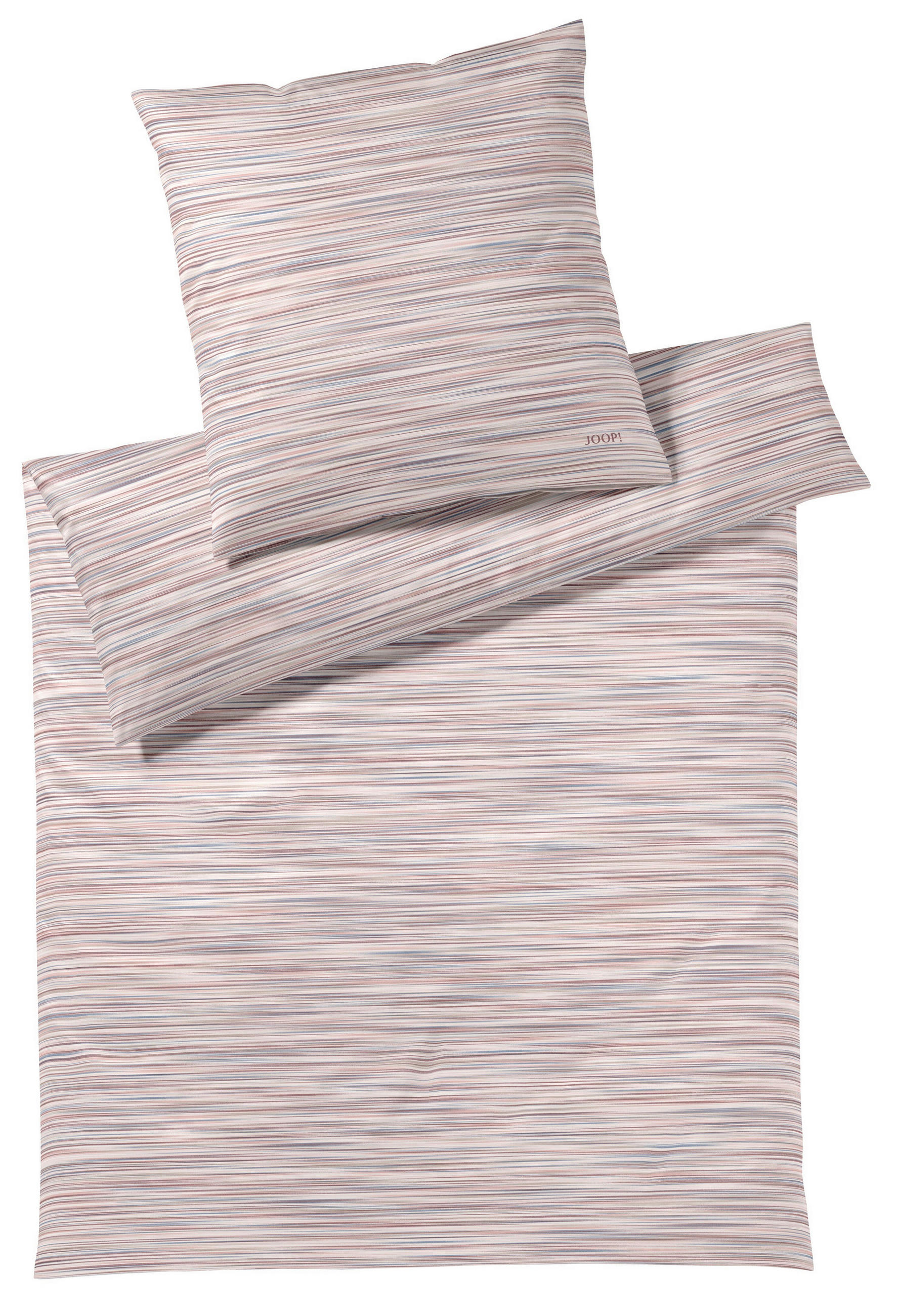 BETTWÄSCHE Makosatin 200/200 cm  - Rot, Design, Textil (200/200cm) - Joop!