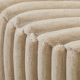 HOCKER Cord Creme  - Creme, Design, Textil (59/36/59cm) - Xora