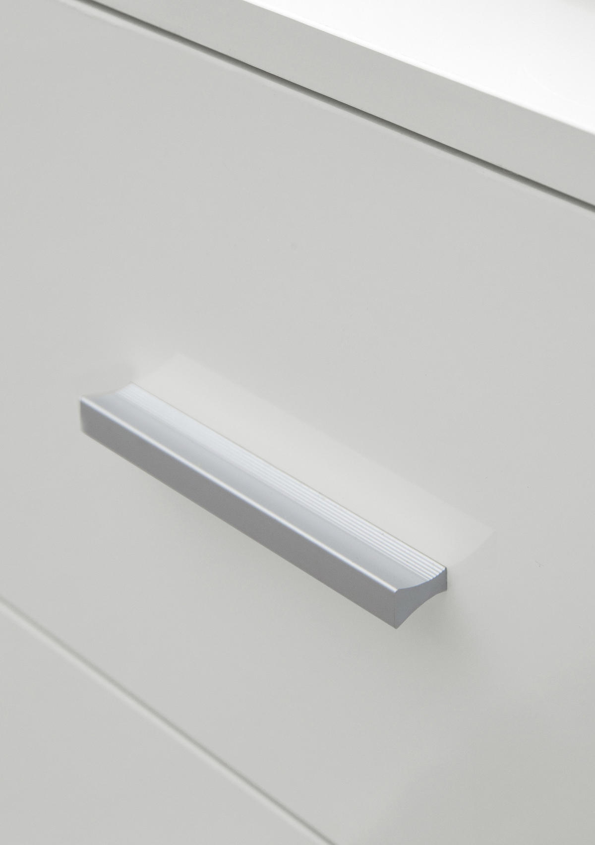 UNTERSCHRANK in   - Weiss/Silberfarben, Basics, Holzwerkstoff/Kunststoff (60/65,5/33cm) - MID.YOU