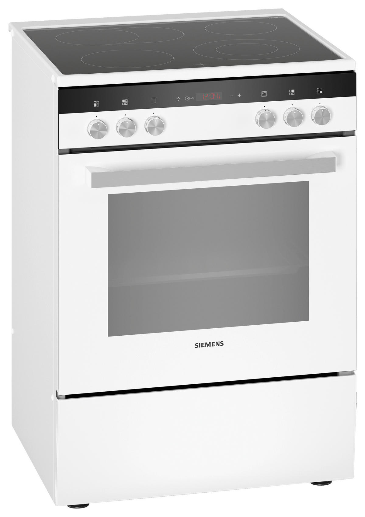 HERD HK9R3A220  - Schwarz/Weiß, Basics, Glas/Metall (60/85,0-86,0/60cm) - Siemens