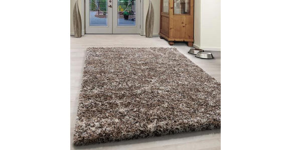 HOCHFLORTEPPICH 60/110 cm ENJOY 4500 BEIGE  - Beige, KONVENTIONELL, Textil (60/110cm) - Novel