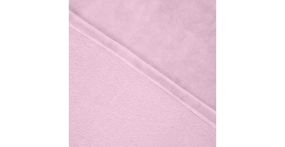DECKE EMMA 140/190 cm - Lila, Basics, Textil (140/190cm) - Novel