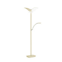 STOJACIA LED LAMPA, 31/21/182 cm - šampanská, Basics, kov (31/21/182cm) - Hell