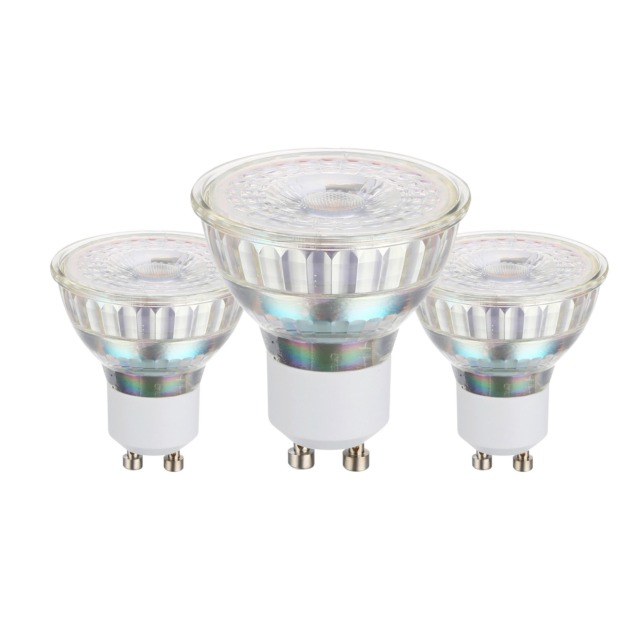 LED-LEUCHTMITTEL   GU10 4.5 W  - Klar, Basics, Glas (5/5,2cm) - Eglo