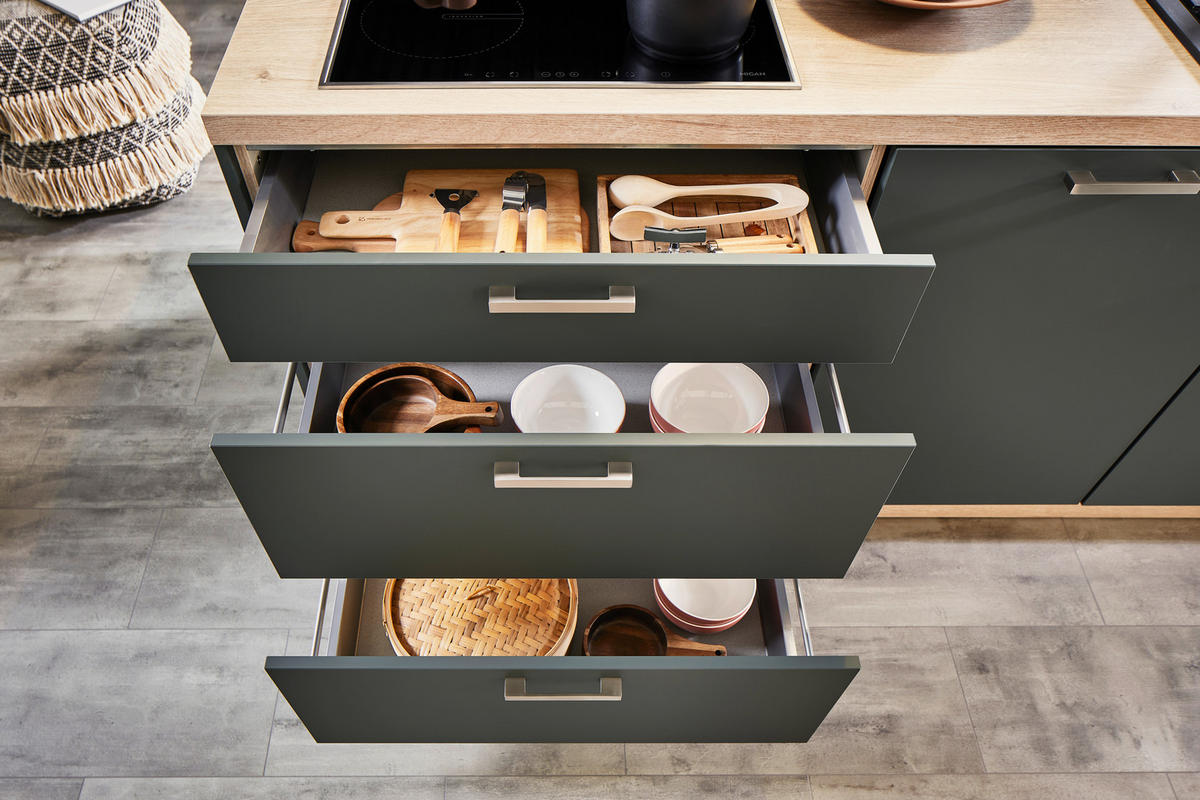 EINBAUKÜCHE   - Design, Holzwerkstoff - Celina