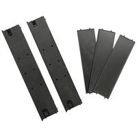 SCHUBKASTENEINSATZ Metall Schwarz  - Schwarz, KONVENTIONELL, Metall - Moderano