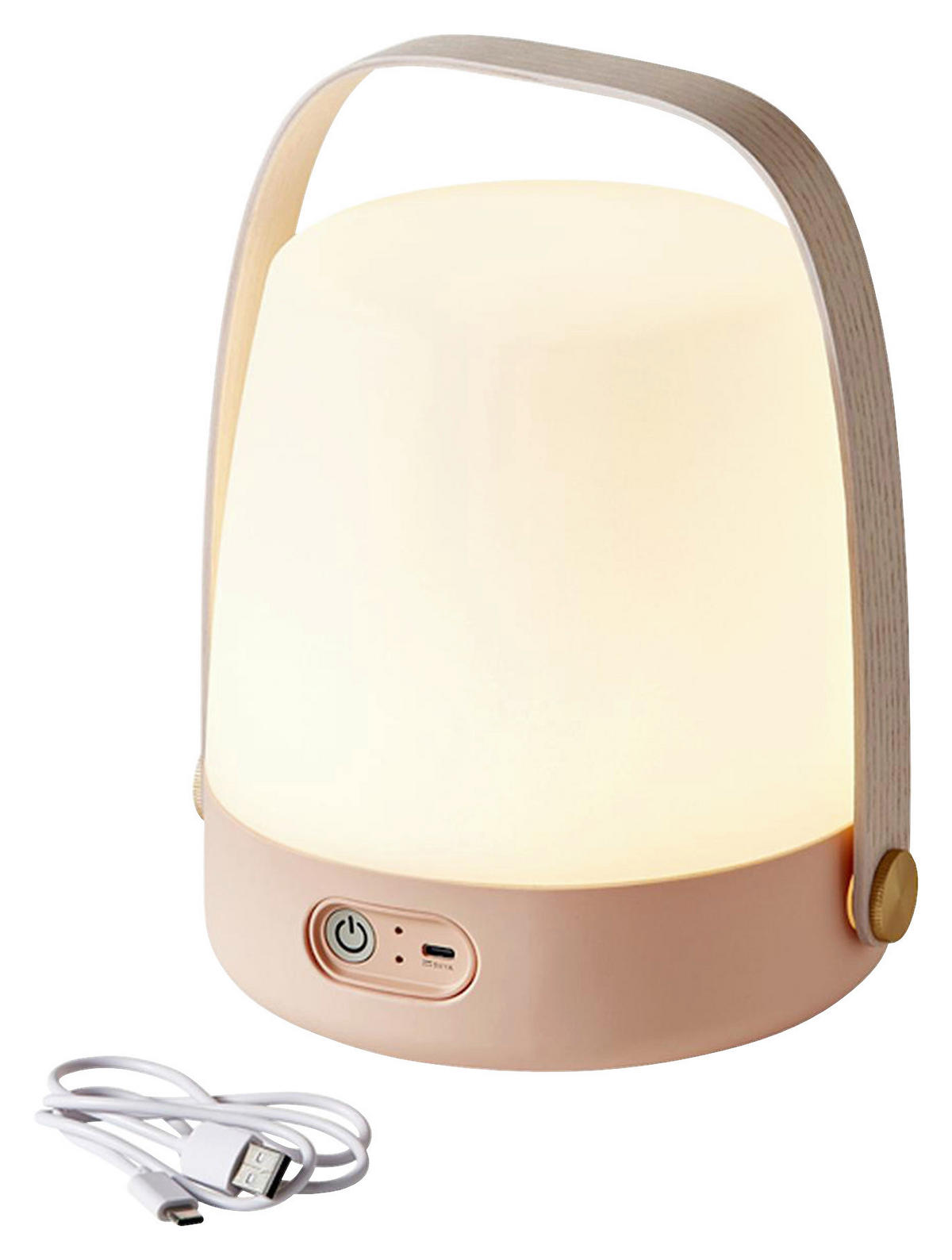 KOODUU TISCHLEUCHTE LITE-UP 20.3/26.2/20.3 cm  - Hellrosa, Design (20.3/26.2/20.3cm)