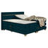 BOXSPRINGBETT Webstoff 140/200 cm INKL. Bettkasten, Topper, motorische Verstellbarkeit - Eichefarben/Petrol, Design, Holz/Textil (140/200cm) - Linea Natura BOXSPRINGBETT Webstoff 140/200 cm INKL. Bettkasten, Topper, motorische Verstellbarkeit - Eichefarben/Petrol, Design, Holz/Textil (140/200cm) - Linea Natura