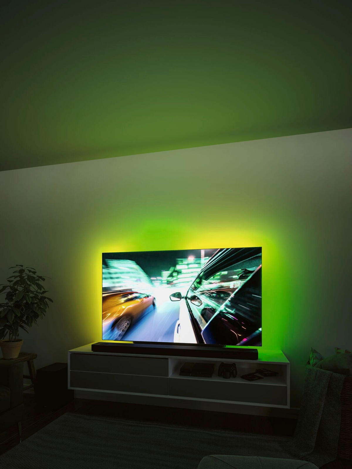 LED-STRIP Entertain 240/1,0/0,2 cm   - Schwarz, Basics, Kunststoff (240/1,0/0,2cm) - Paulmann