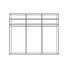 SCHWEBETÜRENSCHRANK in Sonoma Eiche - Alufarben/Sonoma Eiche, KONVENTIONELL, Glas/Holzwerkstoff (249/222/68cm) - Moderano SCHWEBETÜRENSCHRANK in Sonoma Eiche - Alufarben/Sonoma Eiche, KONVENTIONELL, Glas/Holzwerkstoff (249/222/68cm) - Moderano