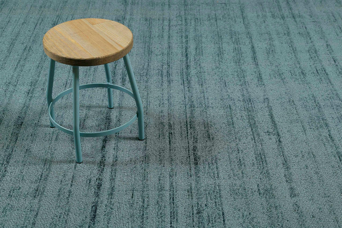 HANDWEBTEPPICH  Wohnzimmer 160/230 cm Gil Petrol rechteckig  - Petrol, KONVENTIONELL, Textil (160/230cm) - Esprit