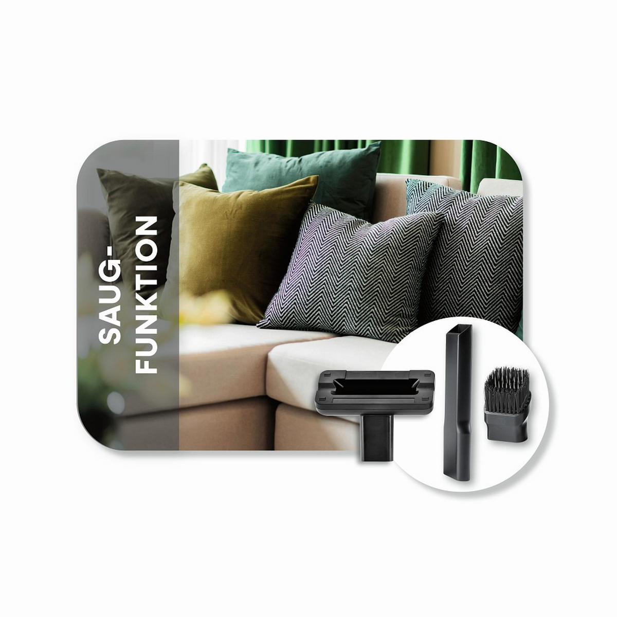 AKKU-HANDSTAUBSAUGER  - Blau/Grau, Basics, Kunststoff (21,5/6,5/20,8cm) - Lichterblitz