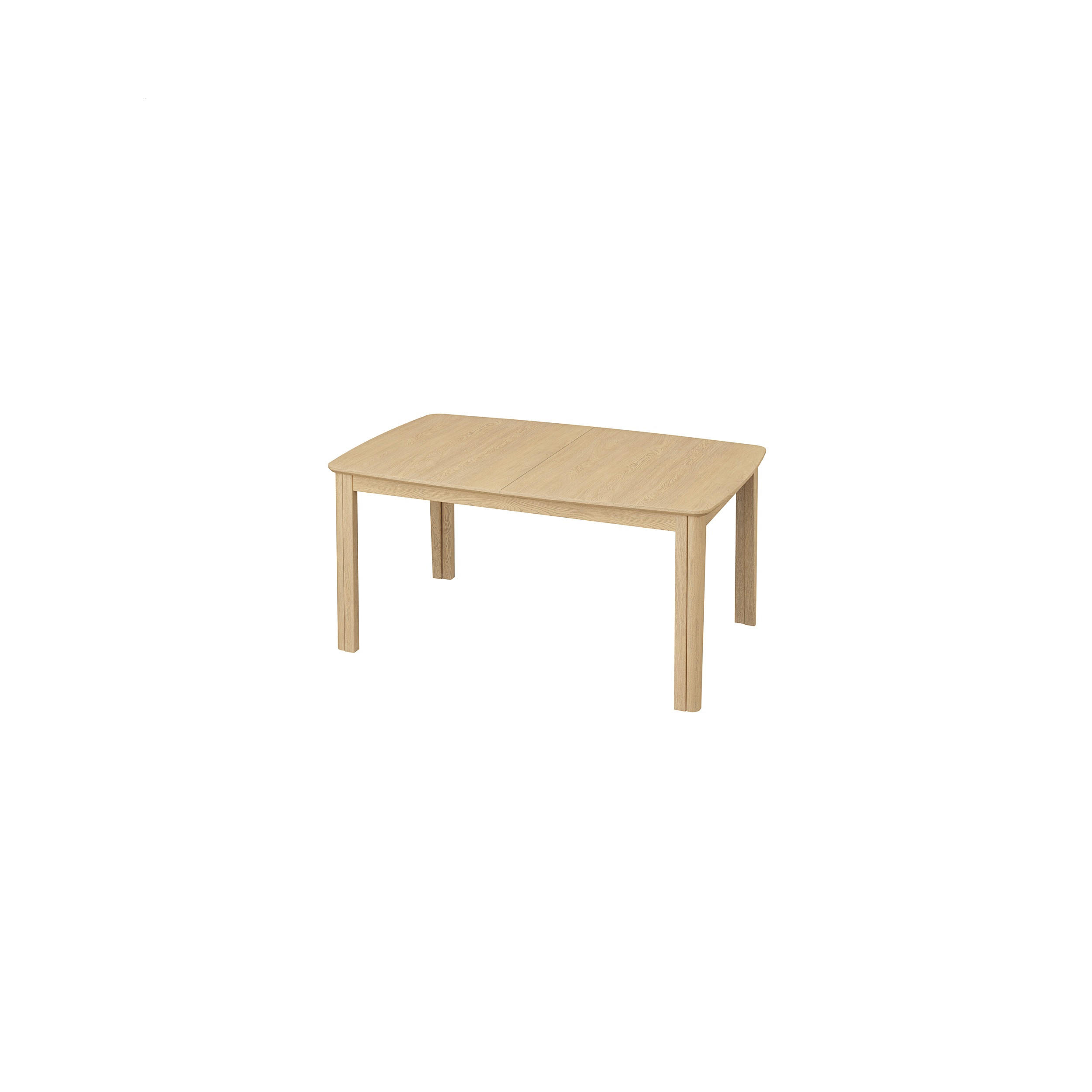 MATBORD 160-313/101/74 cm massivt trä, delar i massivt trä  trä utdragbar, finns i olika träslag rektangulär ekfärgad  - ekfärgad, Klassisk, trä (160-313/101/74cm) - Skovby