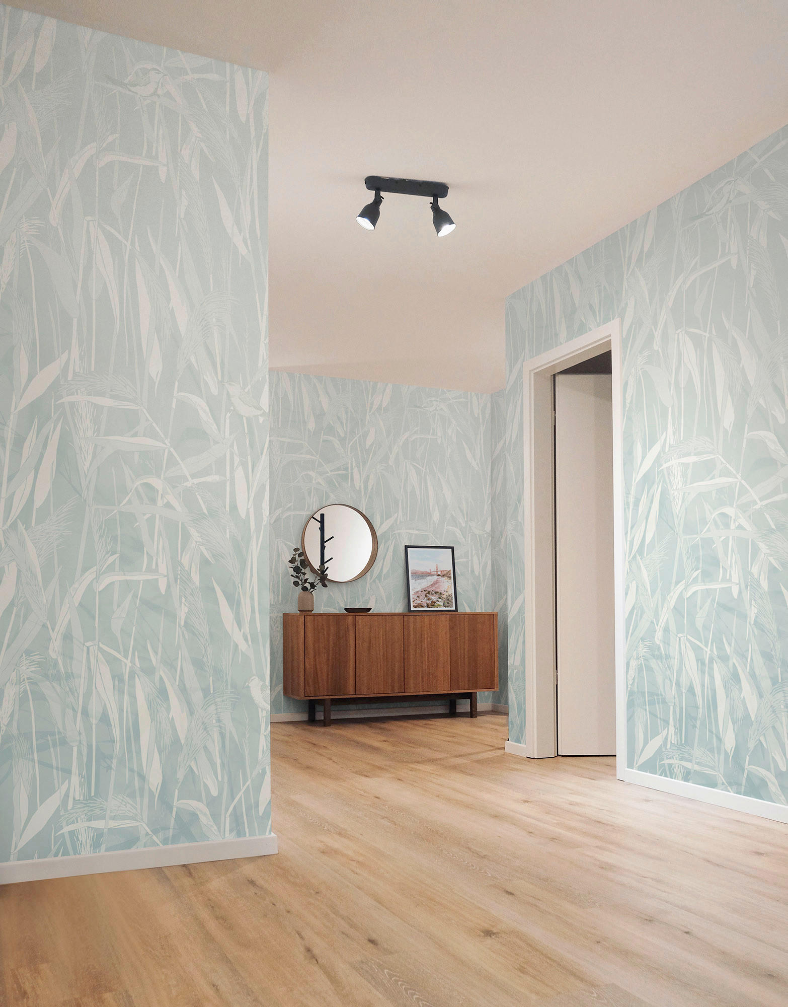VLIESTAPETE  - Blau/Weiß, Basics (200/250cm) - Xora