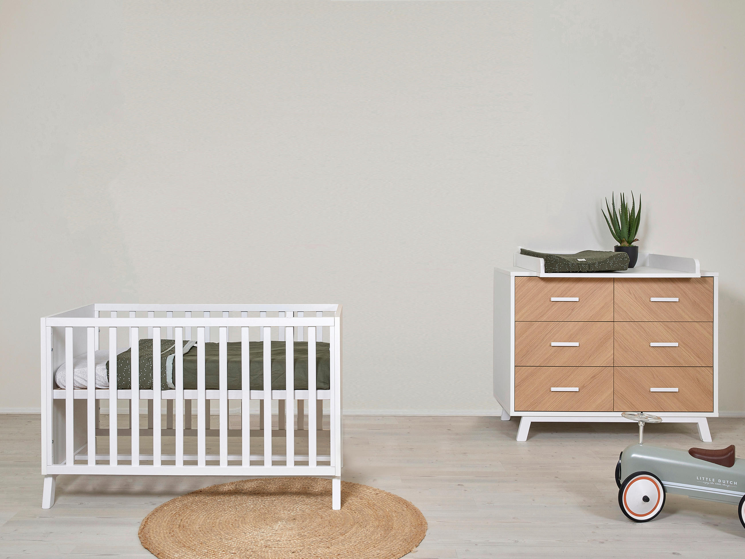 BABYZIMMER  - Buchefarben/Weiß, Basics, Holz/Holzwerkstoff - Schardt