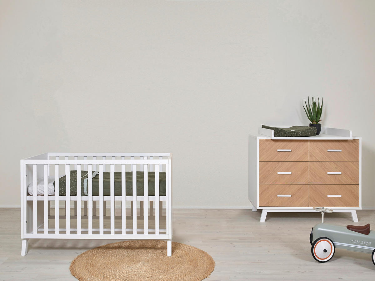 BABYZIMMER  - Buchefarben/Weiß, Basics, Holz/Holzwerkstoff - Schardt