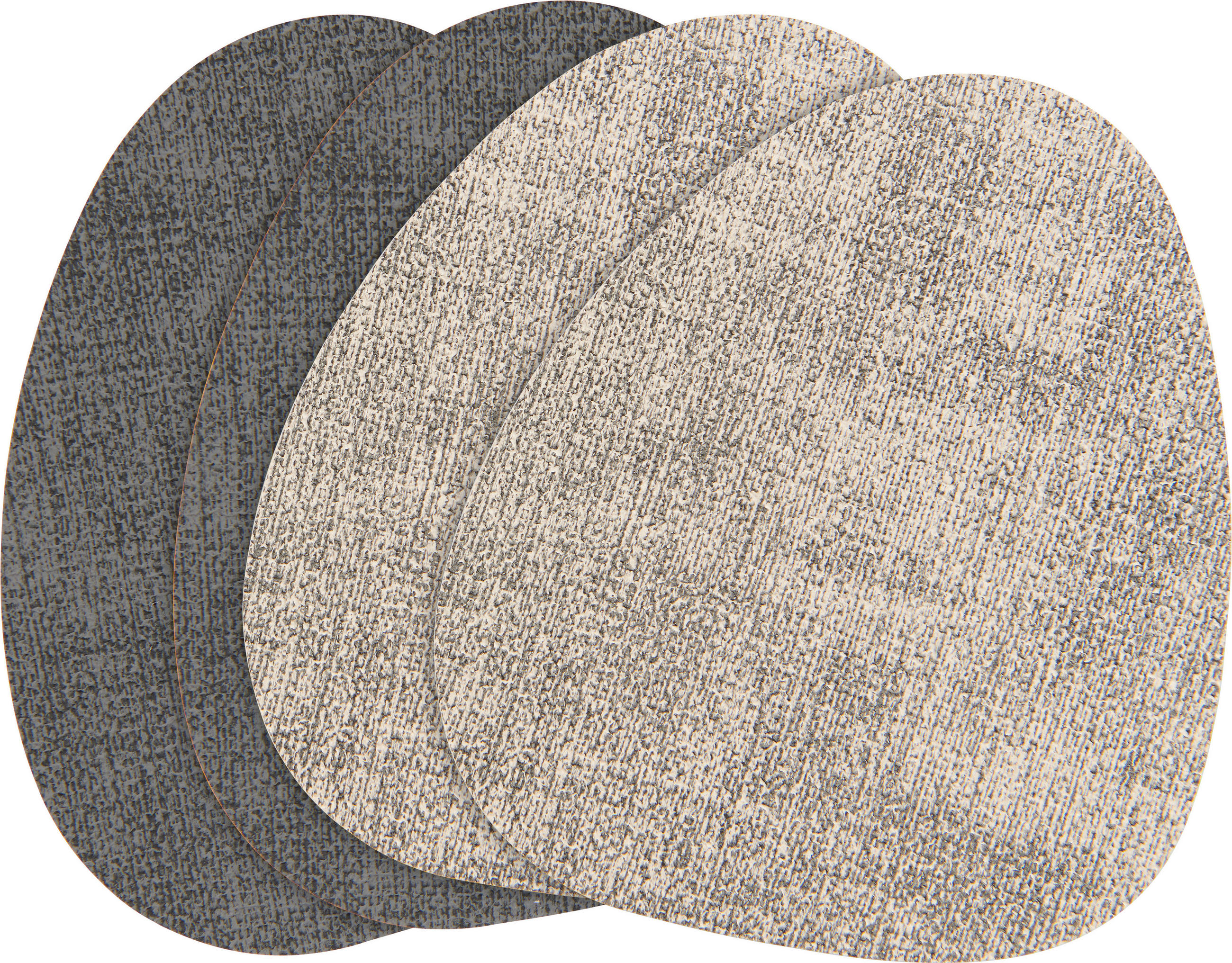 GLASUNTERSETZERSET 4-teilig  - Dunkelgrau/Grau, Basics, Textil (11/13cm) - Esposa