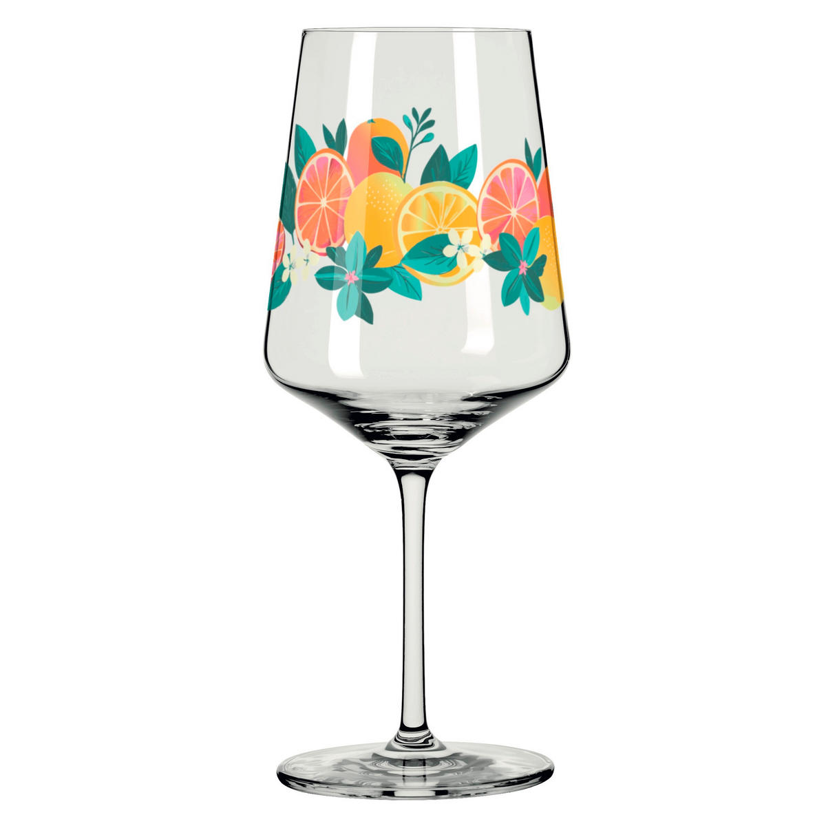 GLÄSERSET Sommerrausch 4-teilig  - Transparent/Gelb, Trend, Glas (9,3/22,5cm) - Ritzenhoff