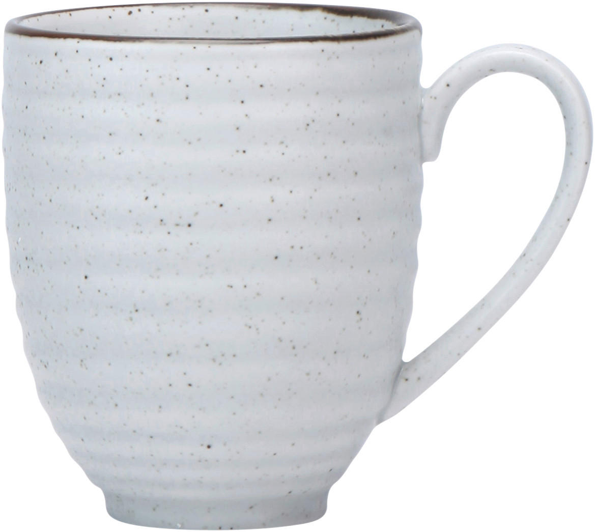 CANĂ PENTRU CAFEA 400 ml  - bej, Design, ceramică (400ml) - Landscape
