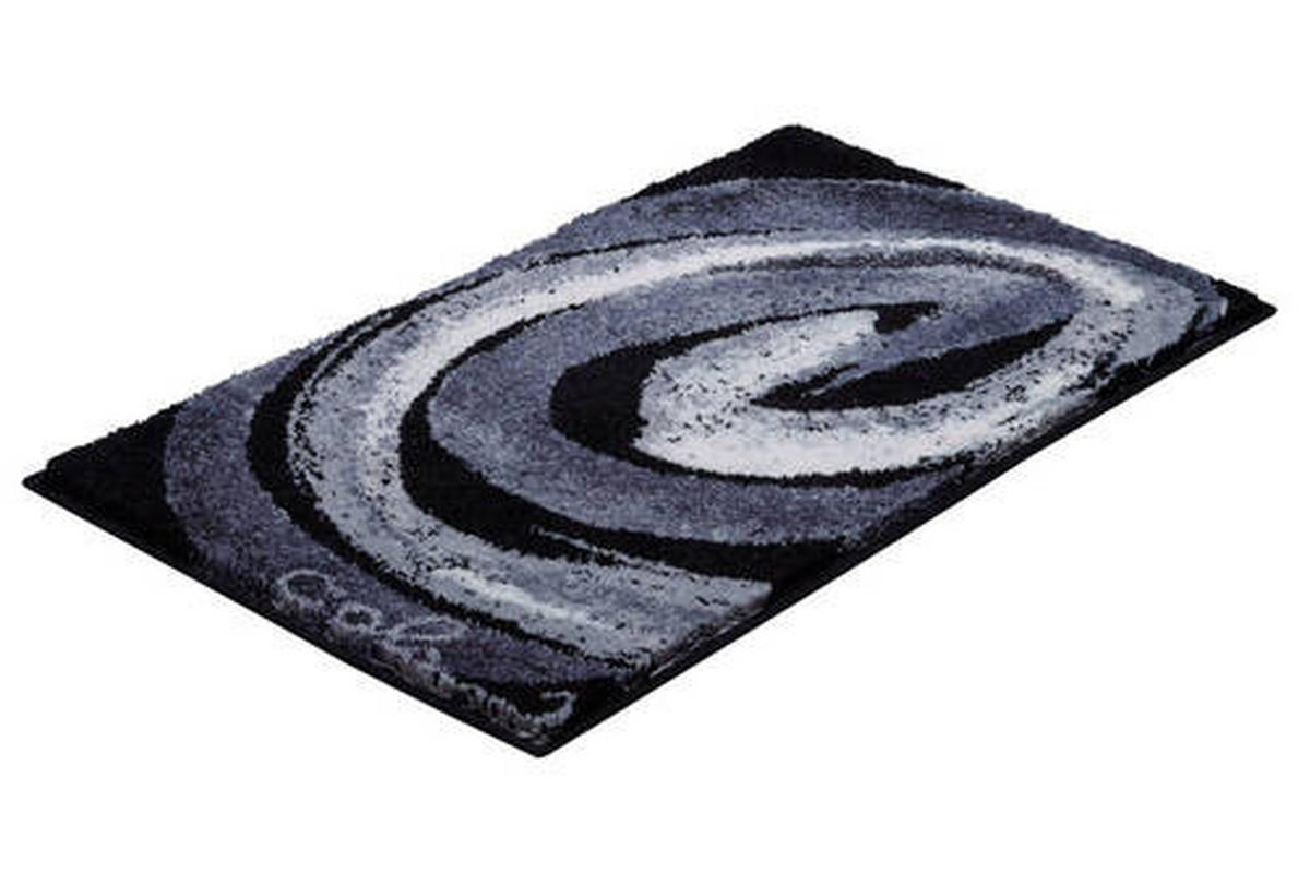 BADTEPPICH Grau 70/120 cm  - Grau, Basics, Kunststoff/Textil (70/120cm) - Grund
