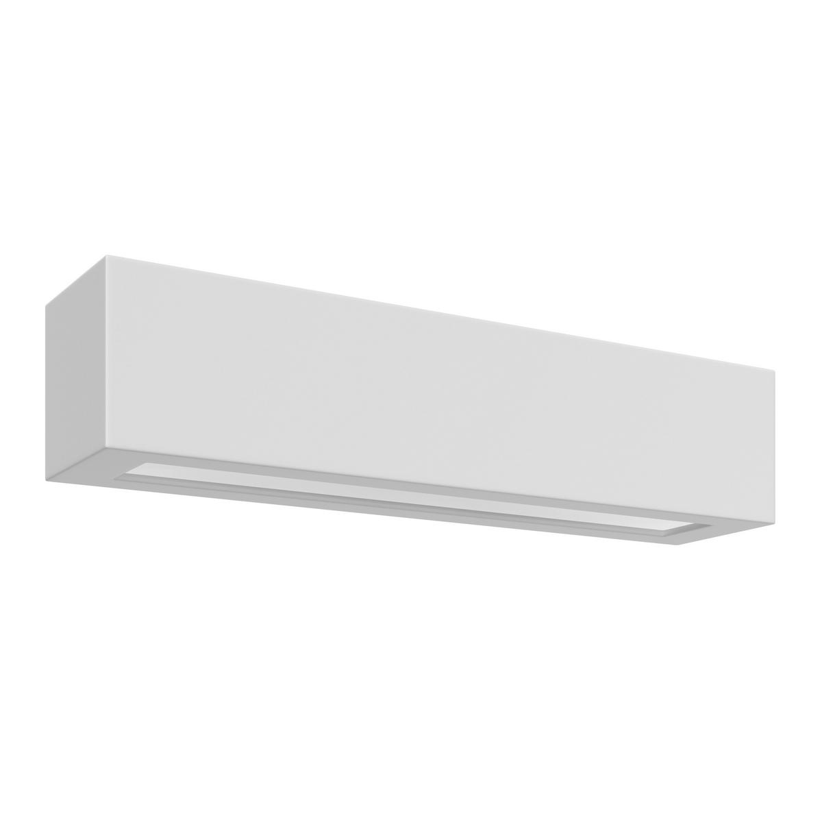 Aplică De Perete 35,3/7,5/7,5 cm    - alb, Basics, piatră (35,3/7,5/7,5cm) - Novel