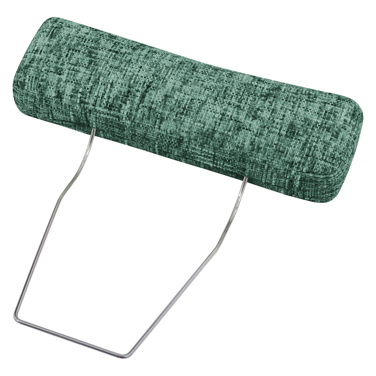 KOPFSTÜTZE 52/17/14 cm  Webstoff  - Silberfarben/Grün, Design, Textil (52/17/14cm) - Livetastic