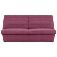 2-SITZER-SOFA Webstoff Weinrot  - Weinrot/Schwarz, Design, Kunststoff/Textil (185/92/103cm) - LOOKS by W.Joop