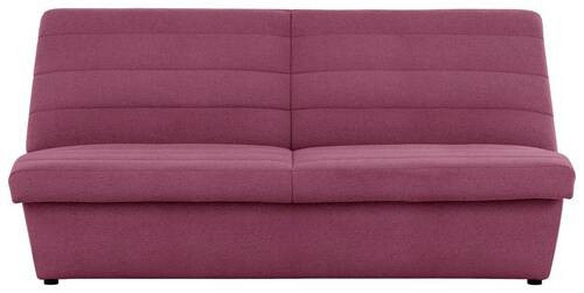 2-SITZER-SOFA Webstoff Weinrot  - Weinrot/Schwarz, Design, Kunststoff/Textil (185/92/103cm) - LOOKS by W.Joop