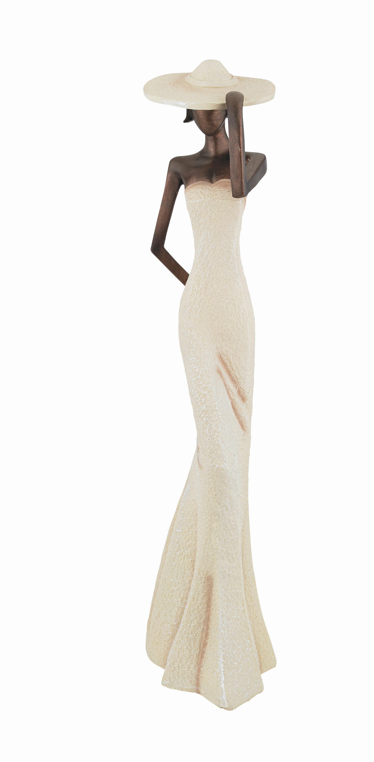 FIGÚRKA – ŽENA - krémová, Lifestyle, plast (50cm)