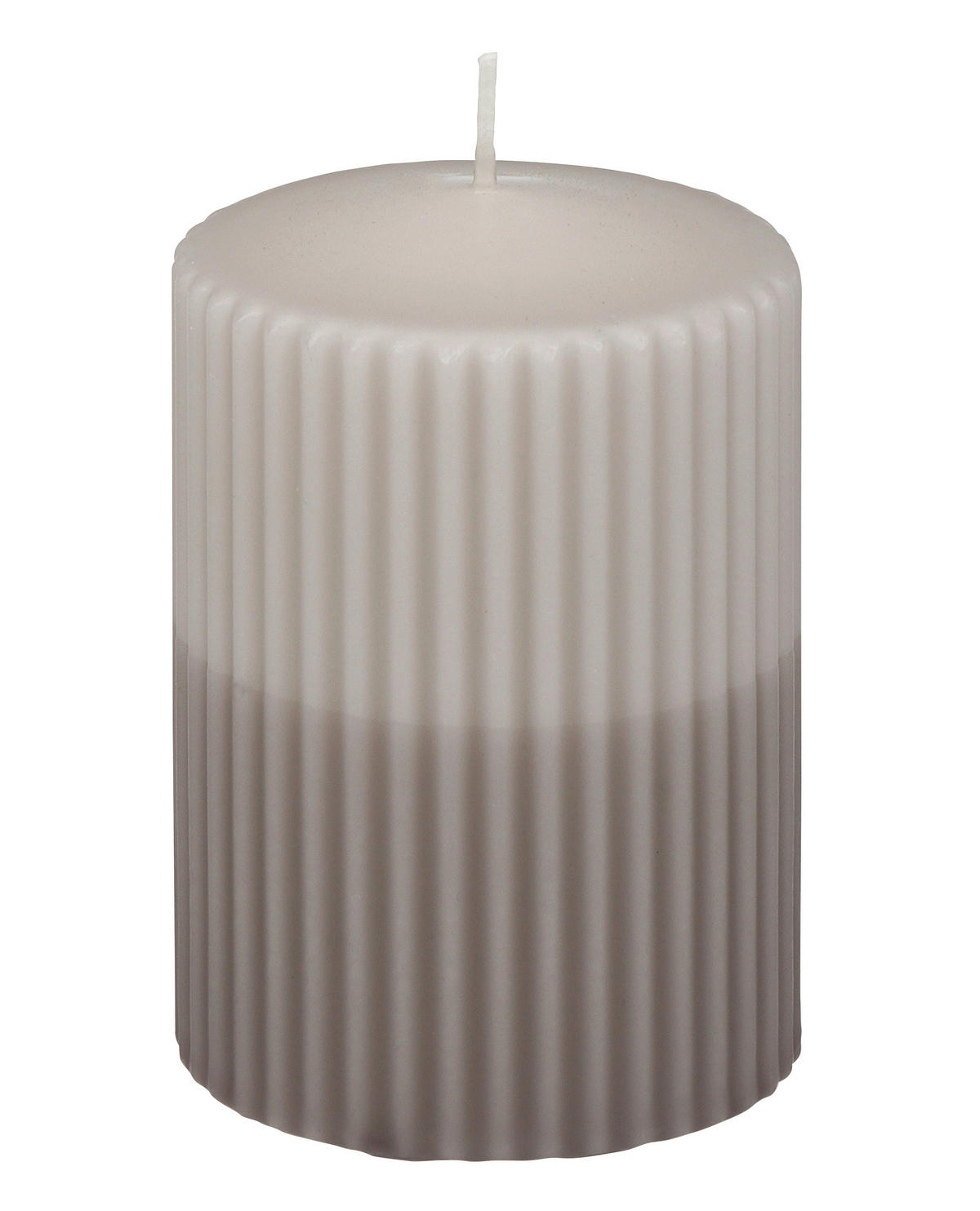 KERZE - Taupe, Basics, Paraffin (6,8/10,0cm) - Steinhart