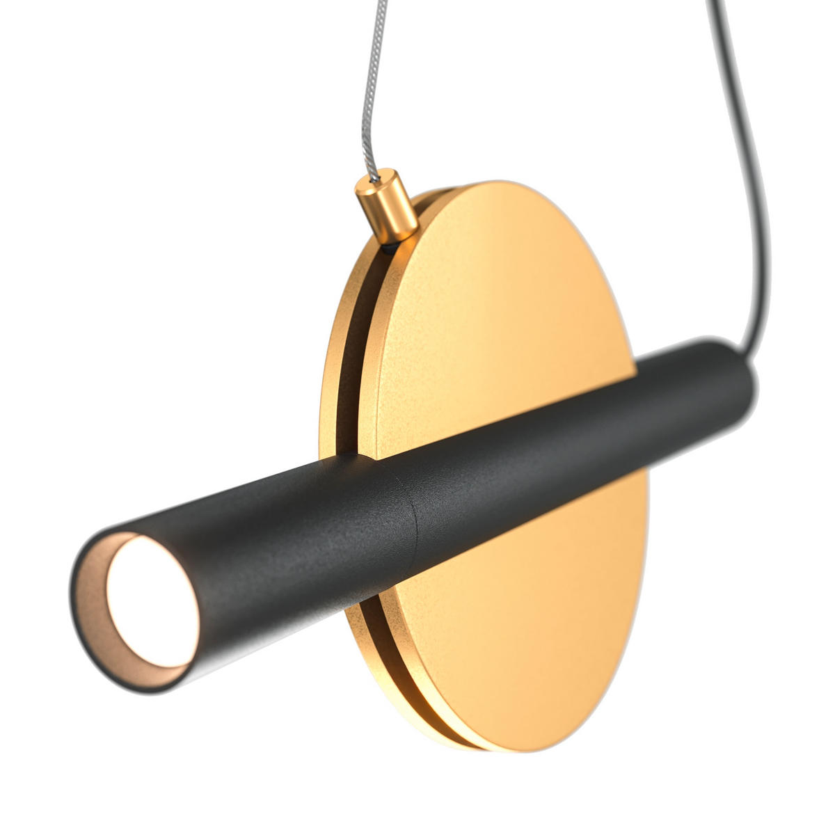 PENDELLEUCHTE 30/6/220 cm    - Messingfarben, Trend, Metall (30/6/220cm) - MAYTONI