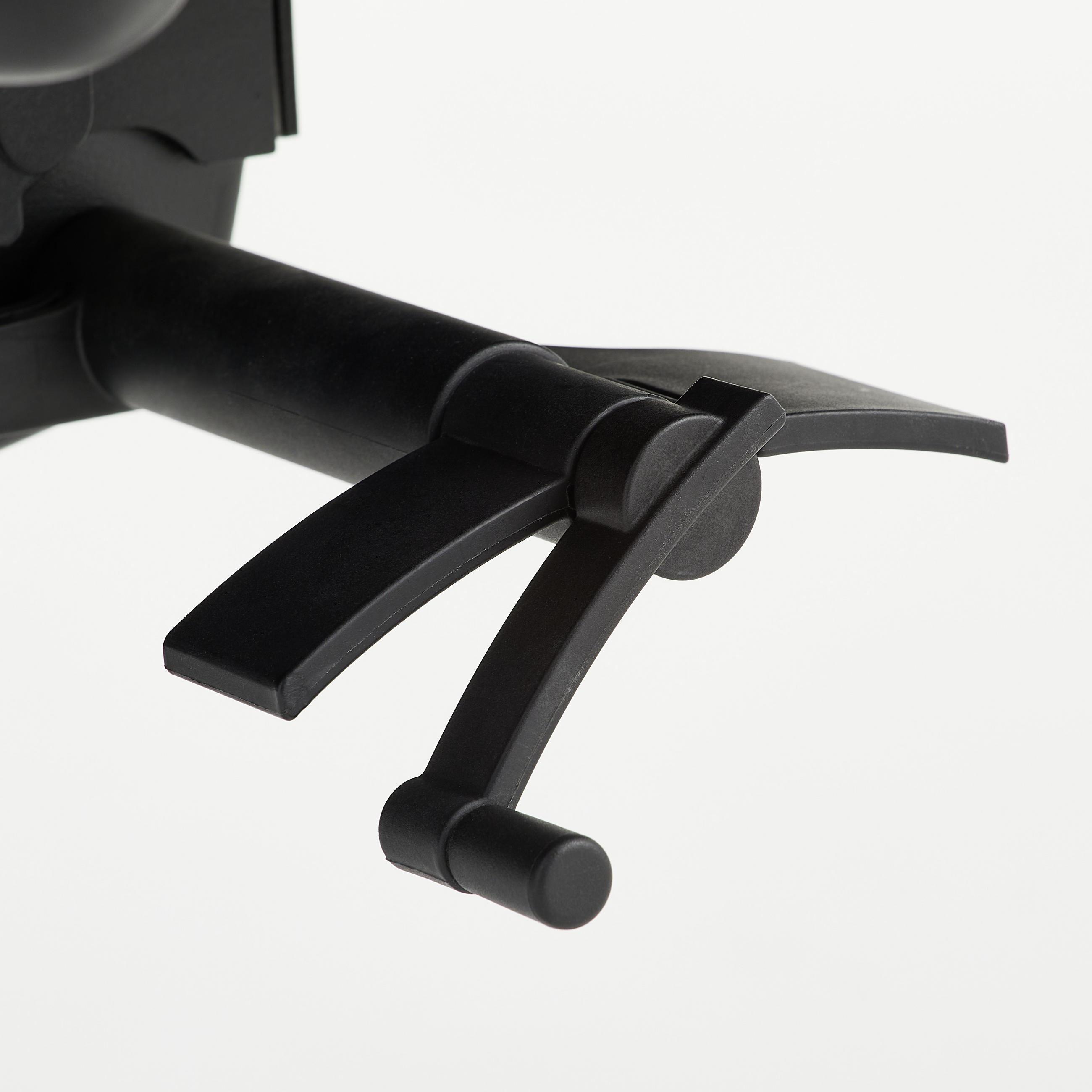 CHEFSESSEL Schwarz  - Schwarz, Design, Leder/Kunststoff (80/115-124/80cm) - Topstar