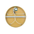 HÄNGELEUCHTE 42/59,5 cm  - Goldfarben/Weiß, Trend, Glas/Metall (42/59,5cm) - Novel