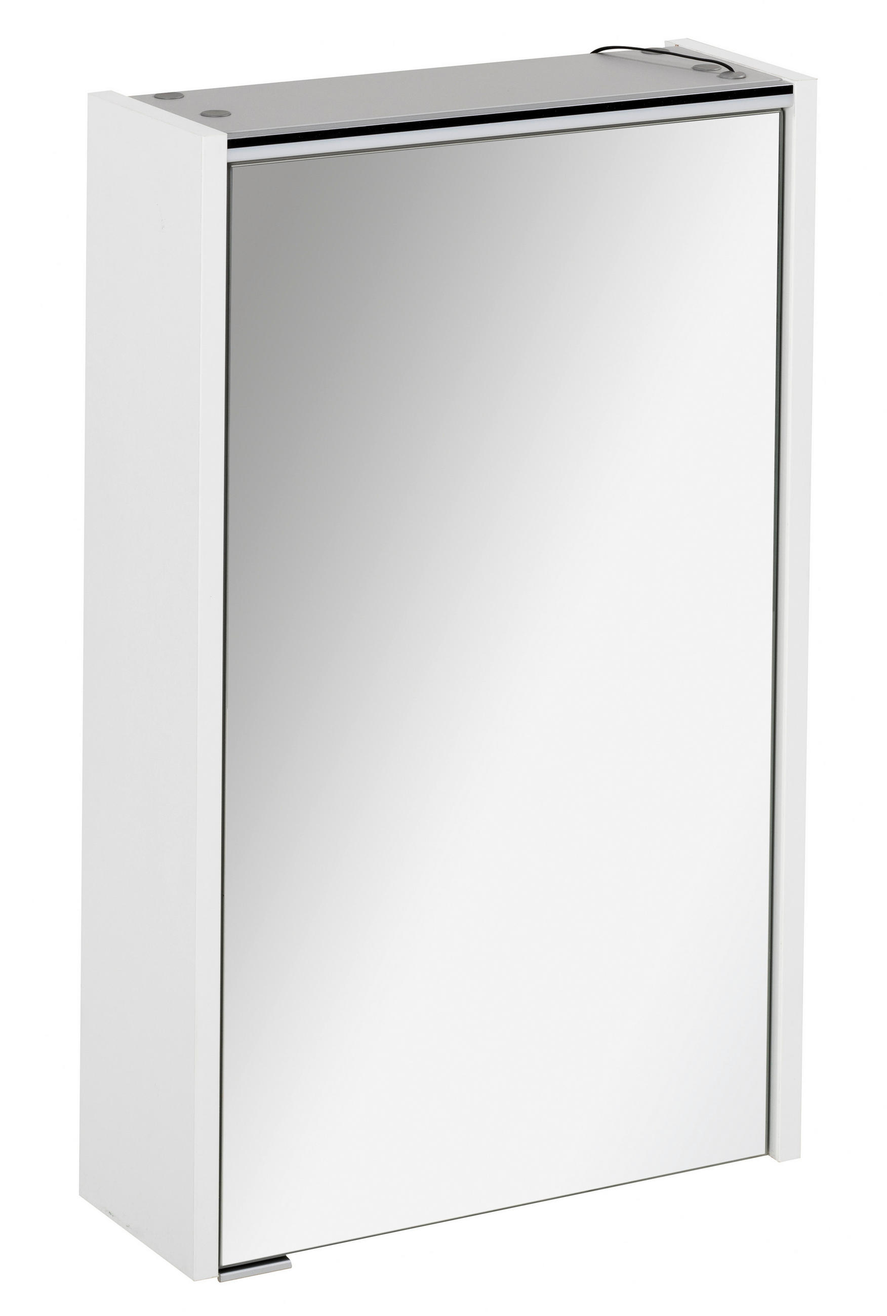 SPIEGELSCHRANK 44/7,7/82,5 cm  - Basics, Glas/Holzwerkstoff (44/7,7/82,5cm) - MID.YOU