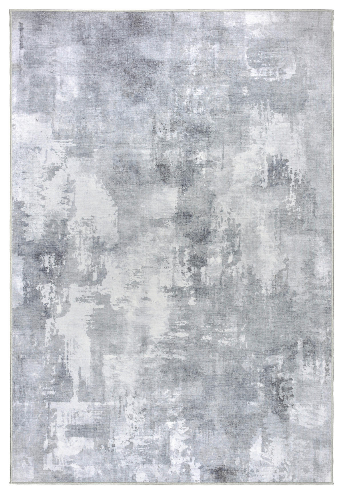KOBEREC TKANÝ NA PLOCHO, 130/190 cm, šedá, ecru - šedá/ecru, Design, textil/plast (130/190cm) - Lindorug
