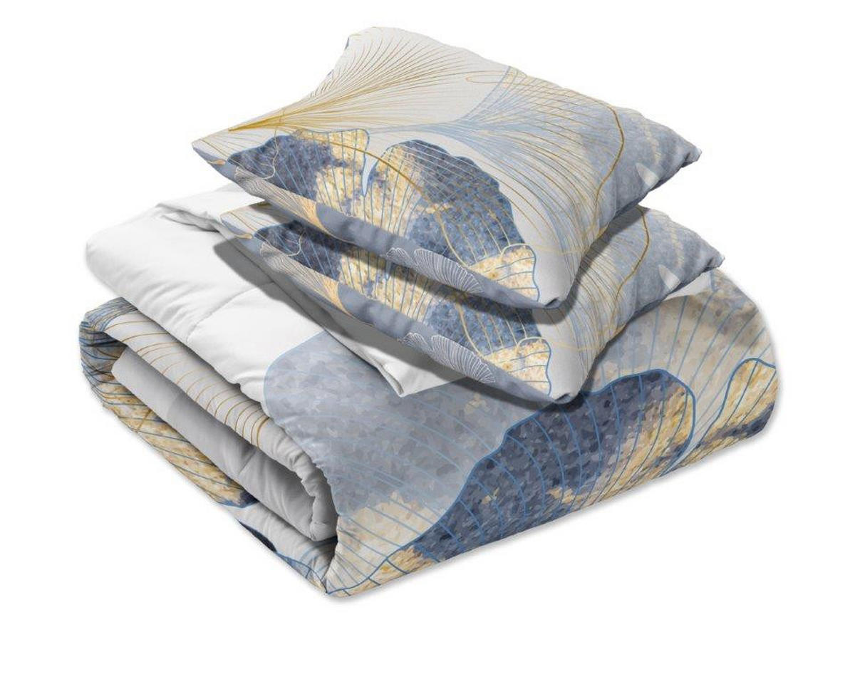 POSTELJINA SA DVA LICA 200/200 cm saten siva  - siva, Osnovno, tekstil (200/200cm) - Esposa