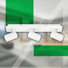LED-STRAHLER Isil A 45/8/12,3 cm   - Weiß, Basics, Metall (45/8/12,3cm)